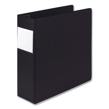 Samsill® Earth's Choice Biobased Locking D-ring Reference Binder, 3 Rings, 4" Capacity, 11 X 8.5, Black freeshipping - TVN Wholesale